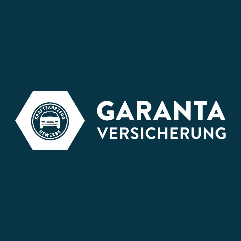 Logo Garanta (auf blauem hintergrund